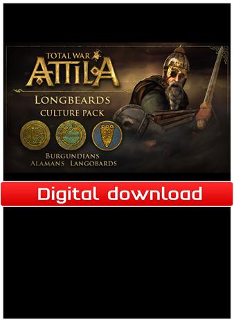 Total War: Attila - Longbeards Culture Pack (DLC), PC-peli