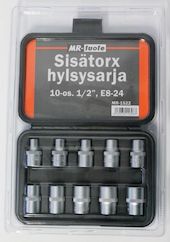 Sisätorxhylsysarja 10-osainen