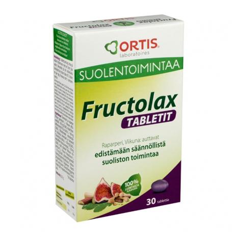 Ortis Fructolax, hedelmä-kuitutabletit