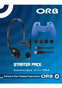 Orb PS4 Starter Pack, tarvikepakkaus