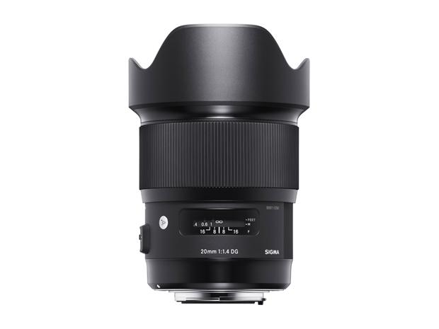 Sigma 20mm F1.4 DG HSM Art, objektiivi