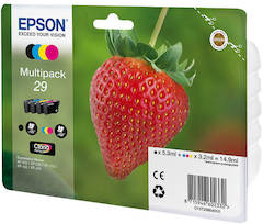 Epson 29 MULTIPACK B/Y/C/M, mustekasetti – kuva 1/8