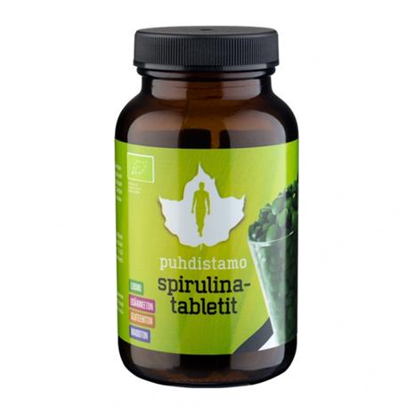 Puhdistamo Spirulina-tabletit 100g