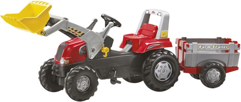 Rolly Toys Junior Traktori RT Perävaunulla