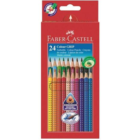 Faber-Castell, 24 Colour Grip 2001 värikynää