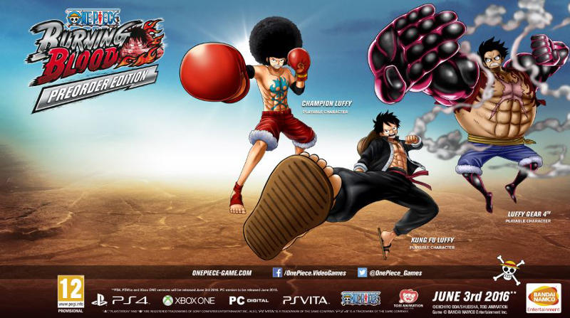 One Piece: Burning Blood, Xbox One -peli