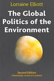 The Global Politics of the Environment (Lorraine Elliott), kirja