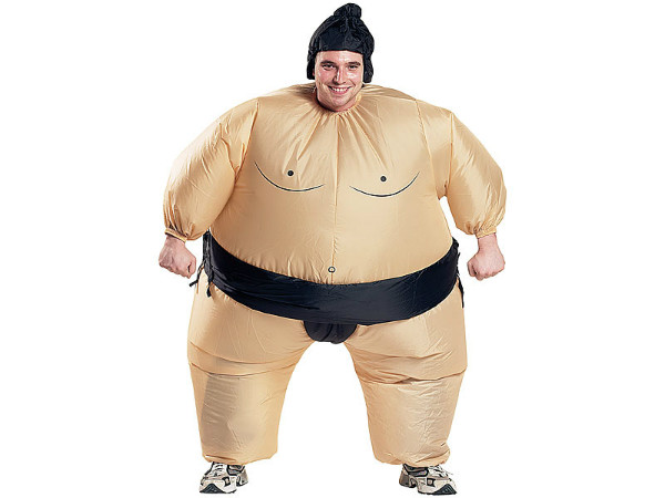 Ilmatäytteinen sumopuku