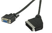 SCART - VGA, kaapeli