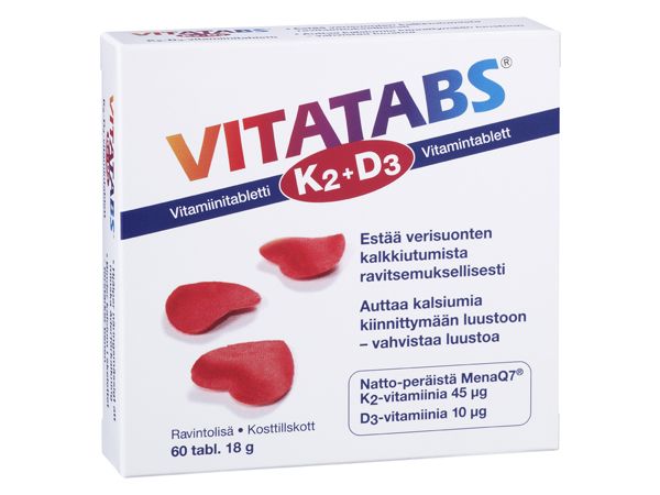 Vitatabs K2+D3, 60 tabl.