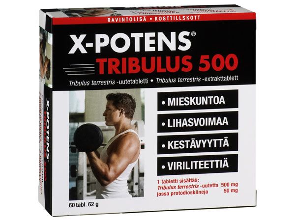X-Potens Tribulus 500 60 tabl.