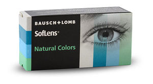 Bausch & Lomb SofLens Natural Colors, kuukausikäyttöiset värilliset piilolinssit tehoilla 2 kpl