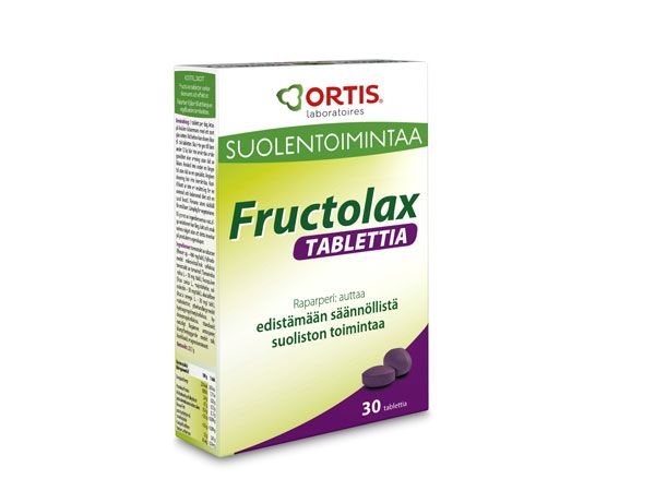 Ortis Fructolax, hedelmä-kuitutabletit
