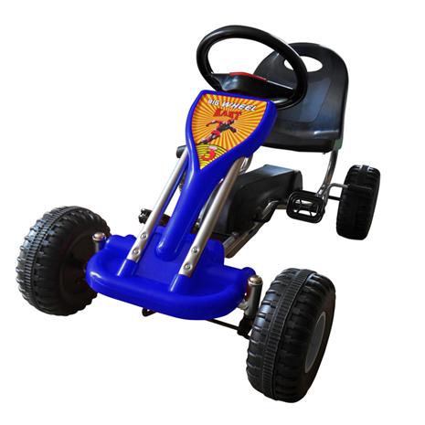 vidaXL, sininen polkuauto