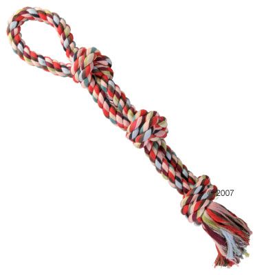 Monivärinen köysilelu - 60 cm – kuva 1/8