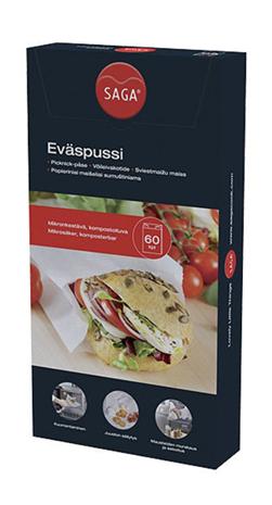 Saga, eväspussi 60 kpl