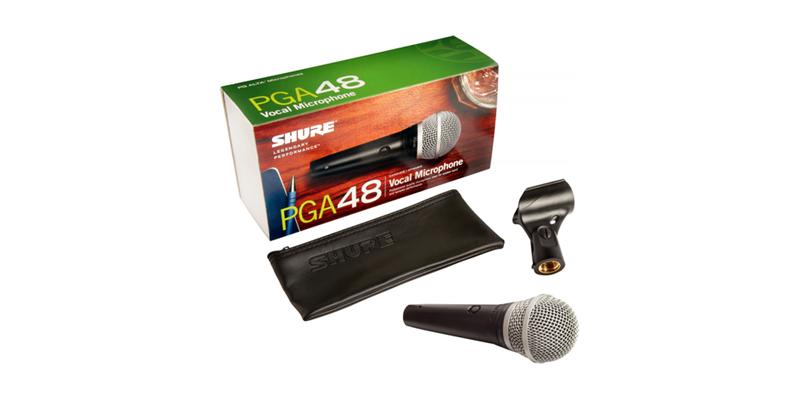 Shure PGA48 XLR, dynaaminen mikrofoni