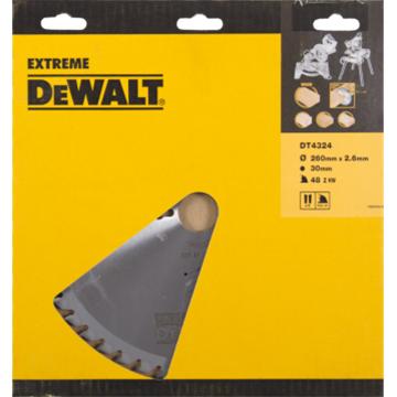 Dewalt DT4324-QZ 260mm pyörösahanterä