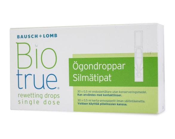 Bausch & Lomb Biotrue, silmätipat 30 x 0,5 ml