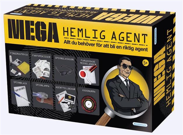 Kärnan Salainen Agenttisetti Mega
