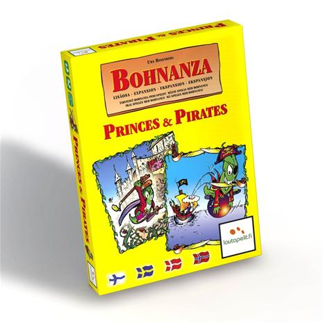 Bohnanza Princes & Pirates, lautapeli – kuva 1/8