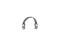 ORTLIEB Quick-Lock1-hooks with grip black – kuva 1