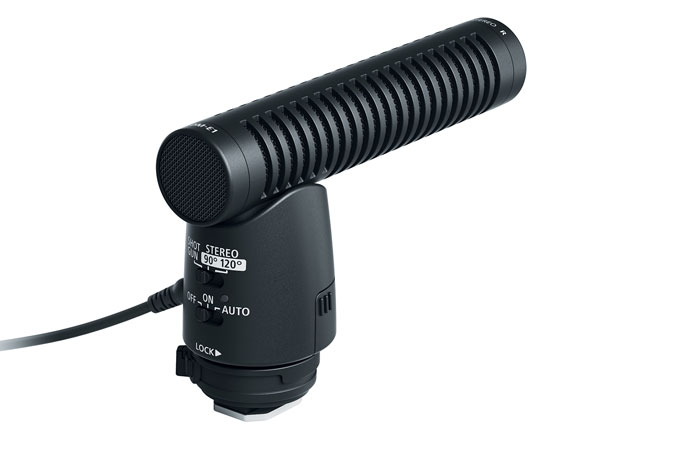 CANON DM-E1, mikrofoni