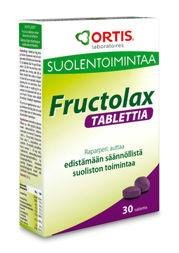 Ortis Fructolax, hedelmä-kuitutabletit