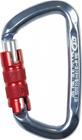 Climbing Technology D-Shape TG Sulkurengas, harmaa