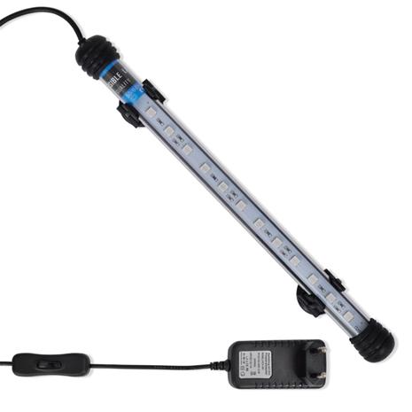vidaXL LED Akvaariolamppu 28 cm Sininen