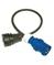 Electroplast 0,5m cee/schuko adapteri – kuva 1