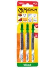 Magnum 3kpl HCS 2,5/100mm pistosahanterä