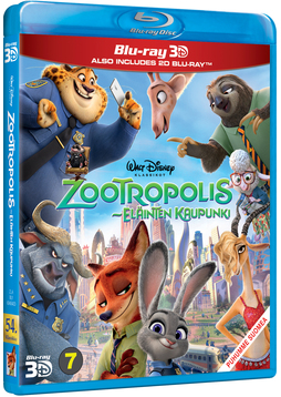 Zootopia (Zootropolis, 2016, 3D Blu-Ray), elokuva – kuva 2/8