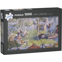 Carl Larsson Ravunpyynti, palapeli 1000 palaa