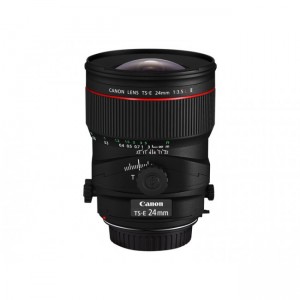 Canon TS-E 24mm f/3.5 L II, objektiivi