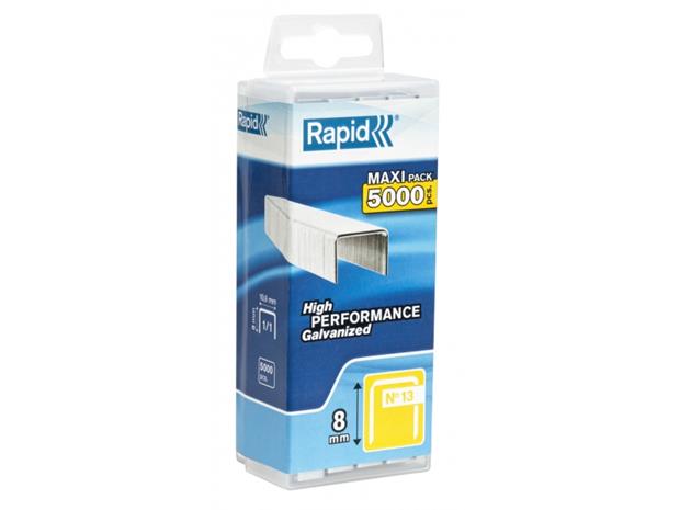 Niitit Rapid, tyyppi 13; 8 mm; 5000 kpl.