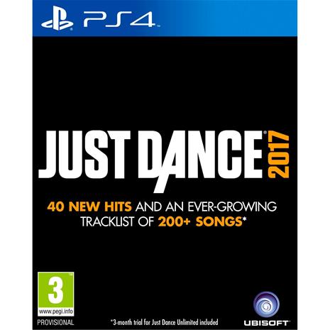 Just Dance 2017, PS4-peli