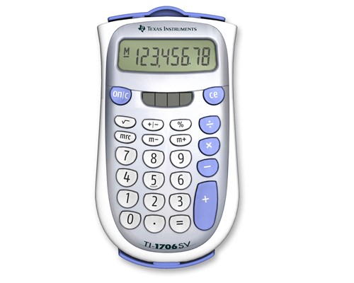 Texas Calculator Ti-1706sv Solar