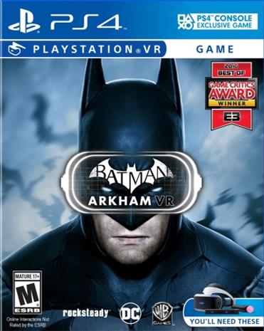 Batman Arkham VR, PS4-peli