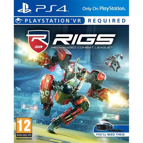 RIGS: Mechanized Combat League, PS4-peli