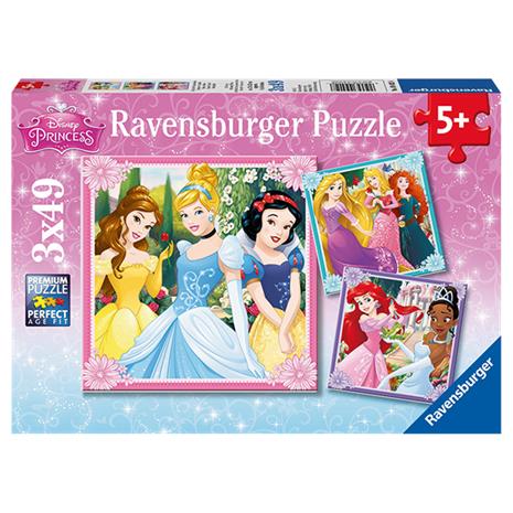RAVENSBURGER DISNEY PRINCESS -palapeli 3 x 49
