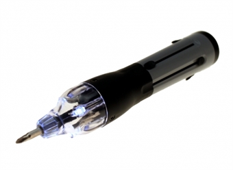 Tarkkuusruuvimeisseli LED-valolla