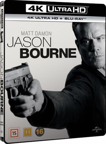 Jason Bourne (2016, 4k UHD + Blu-Ray), elokuva