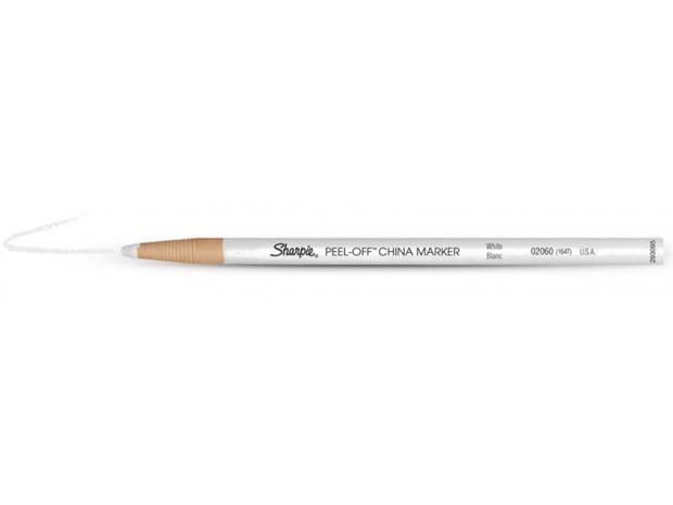 Merkkauskynä Irwin Sharpie valkoinen – kuva 1/3