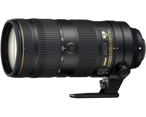 Nikon AF-S Nikkor 70-200mm f/2.8E FL ED VR, objektiivi