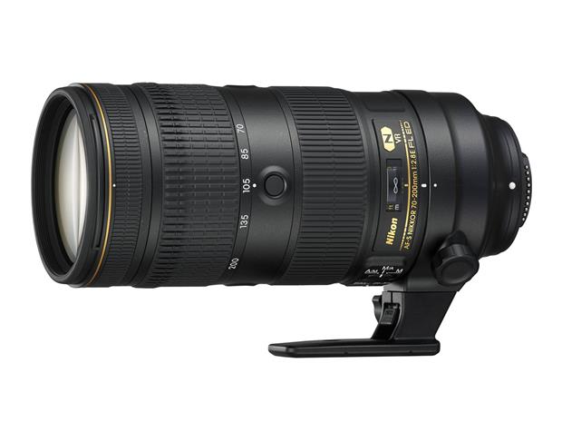 Nikon AF-S Nikkor 70-200mm f/2.8E FL ED VR, objektiivi