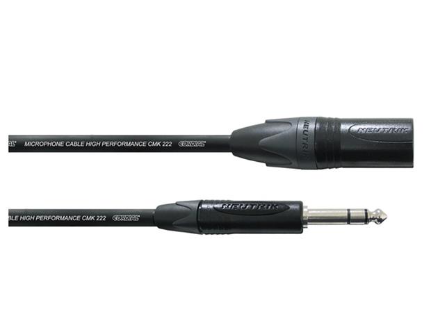 6.3mm stereo uros - XLR naaras, kaapeli – kuva 7/8