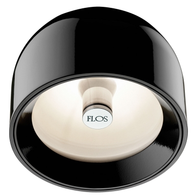 Flos Wan C/W katto/seinävalaisin, musta – kuva 4/8