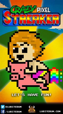 Crazy Pixel Streaker, PC-peli