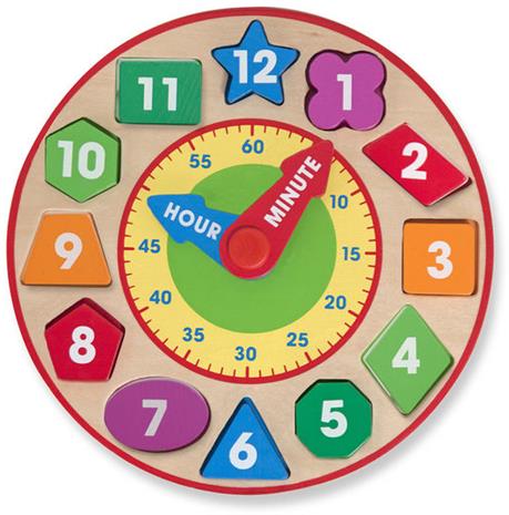 Melissa & Doug, Shape Sorting Clock